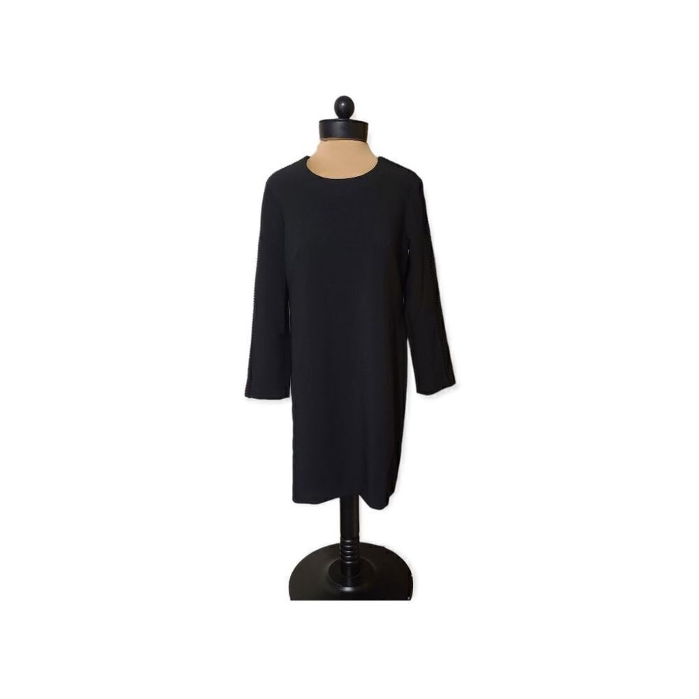 NWOT Banana Republic Long Sleeve Black Dress 4